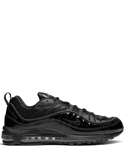 Nike X Supreme Air Max 98 Sneakers In Black