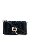 GIVENCHY GIVENCHY TUFTED LABYRINTH CLUTCH - 黑色