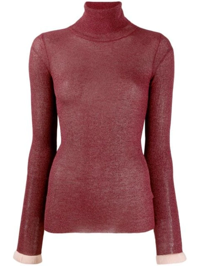 Semicouture Dalya Jumper In Red