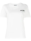 MOSCHINO LOGO EMBROIDERED PERFORMANCE T-SHIRT
