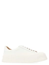 Jil Sander Chunky Sole Lace-up Sneakers In White