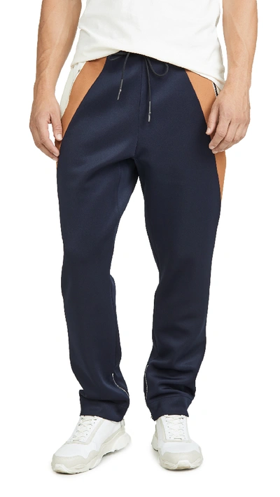3.1 Phillip Lim / フィリップ リム Colourblocked Track Trousers In Midnight