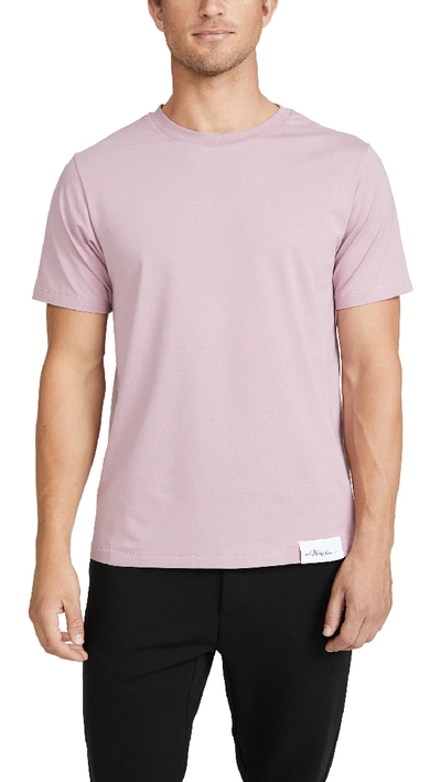 3.1 Phillip Lim / フィリップ リム Short Sleeve Perfect Tee In Dusty Mauve