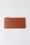 ACNE STUDIOS Bifold continental wallet Almond brown