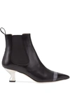 FENDI COLIBRÌ POINTED ANKLE BOOTS