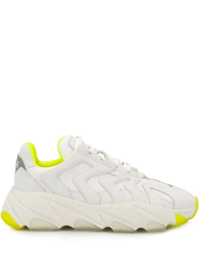 Ash Chunky Sole Trainers In White