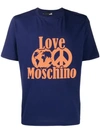 LOVE MOSCHINO WORLD PEACE T-SHIRT