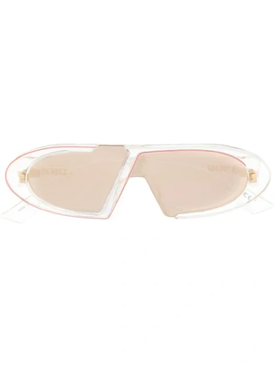 Dior Eyewear Oblique Sunglasses - 大地色 In Neutrals