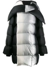 RICK OWENS RICK OWENS OVERSIZED PADDED COAT - 黑色