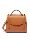 STRATHBERRY 'ALLEGRO MINI' LEATHER SATCHEL