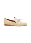 MALONE SOULIERS x Roksanda 'Celia' bow tie colourblock leather loafers