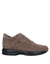 Hogan Sneakers In Light Brown