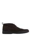 Tod's Boots In Dark Brown