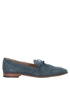 TOD'S TOD'S MAN LOAFERS SLATE BLUE SIZE 9 SOFT LEATHER,11741224IO 15