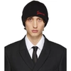 GIVENCHY GIVENCHY BLACK WOOL BEANIE