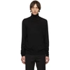 ISABEL BENENATO ISABEL BENENATO BLACK DOUBLE LAYER TURTLENECK