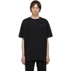 OFF-WHITE OFF-WHITE BLACK AND SILVER OVERSIZED BACKBONE T-SHIRT