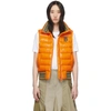 BURBERRY BURBERRY ORANGE DOWN HESSLE VEST