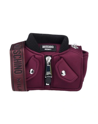 Moschino Handbags In Deep Purple