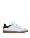 Isabel Marant Beth Leather Low-top Sneakers In Black
