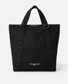 STELLA MCCARTNEY STELLA MCCARTNEY BLACK MONOGRAM TOTE,45471498