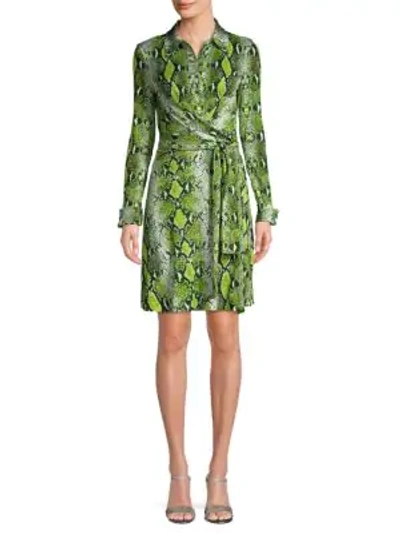 green python dress Green Snake Print Dress | Snakes Store Green / 4 main image 0