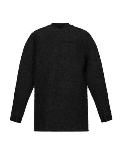 Rick Owens Sweatshirt In Black