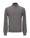 GRAN SASSO GRAN SASSO MAN TURTLENECK DOVE GREY SIZE 48 VIRGIN WOOL,39757569WI 5