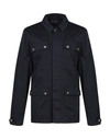 Grey Daniele Alessandrini Jacket In Dark Blue