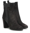 TOD'S SUEDE ANKLE BOOTS,P00410785