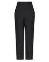 The Row Essentials Igor Crepe Straight-leg Pants In Black