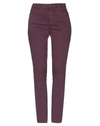 Armani Exchange Pants In Deep Purple