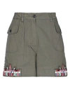 Valentino Shorts & Bermuda Shorts In Military Green