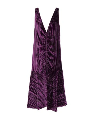 Kenzo Midi Dresses In Purple