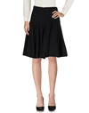 Ermanno Scervino Midi Skirts In Black