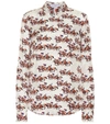 GABRIELA HEARST CRUZ PRINTED WOOL AND SILK SHIRT,P00384458