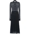 JIL SANDER KNIT SHIRT DRESS,P00391303