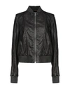 SAINT LAURENT Leather jacket,41904219MB 4