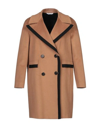 Tonello Coat In Camel