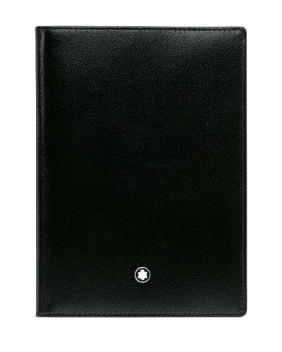 Montblanc Meisterstuck Leather Passport Holder, Black