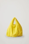 Cos Small Lightweight Shopper In Yellow