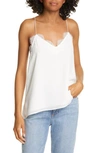 Cami Nyc The Racer Silk Camisole In White