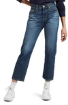 Levi's Ribcage Straight-leg High-rise Jeans In Charleston Outlasted