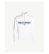 POLO RALPH LAUREN POLO SPORT-PRINT COTTON-BLEND JERSEY SWEATSHIRT