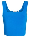 A.l.c Knitted Tank Top In Blue-med