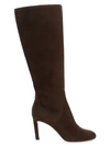 JIMMY CHOO WOMEN'S TEMPE KNEE-HIGH SUEDE BOOTS,0400011018079