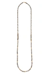 ANNA BECK LONG LABRADORITE NECKLACE,4246N-GLB