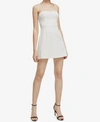French Connection Whisper Light Sweetheart Minidress In Summer White