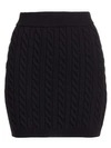ALEXANDER WANG T Cable Knit Mini Skirt