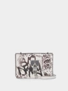 DONNA KARAN ELISSA SMALL GRAFFITI SHOULDER BAG,73967093